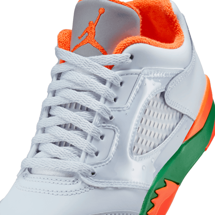 Air Jordan 5 Retro Low Hurricanes (PS) Angle 4