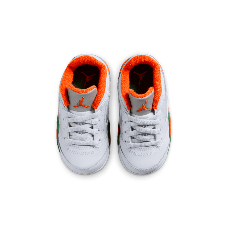 Air Jordan 5 Retro Low Hurricanes (TD) Angle 1