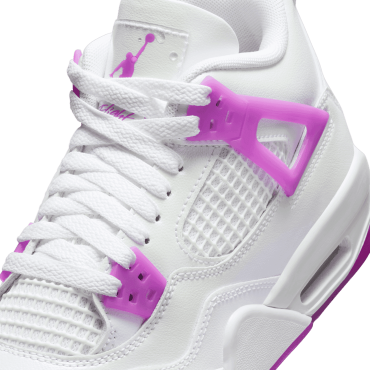 Air Jordan 4 Retro Hyper Violet (GS) Angle 4