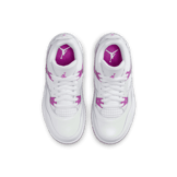 Air Jordan 4 Retro Hyper Violet (PS) Angle 1