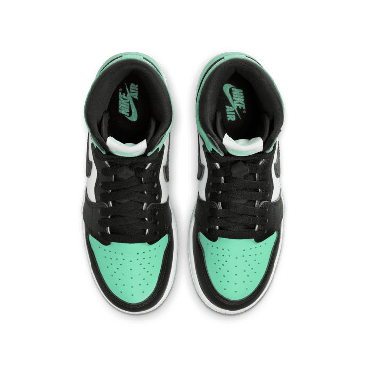 Air Jordan 1 Retro High OG Green Glow (GS) Angle 1