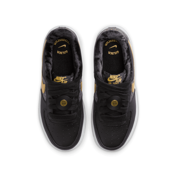 Nike Air Force 1 Low Premium Bronx Origins Black (GS) Angle 1