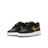 Nike Air Force 1 Low Premium Bronx Origins Black (GS) Angle 2