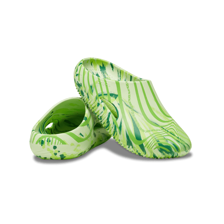 Crocs Mellow Slide Palace Green Angle 0