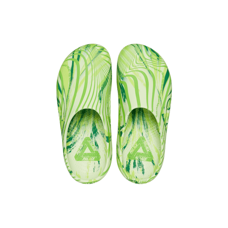 Crocs Mellow Slide Palace Green Angle 1