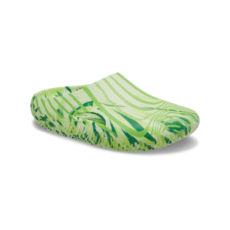 Crocs Mellow Slide Palace Green Angle 3