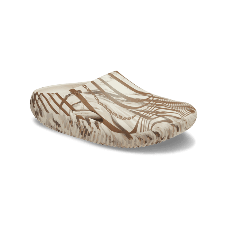 Crocs Mellow Slide Palace Brown Angle 3