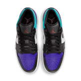 Air Jordan 1 Low Black Toe Grape Angle 1