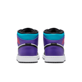 Air Jordan 1 Mid Black Toe Grape Angle 3