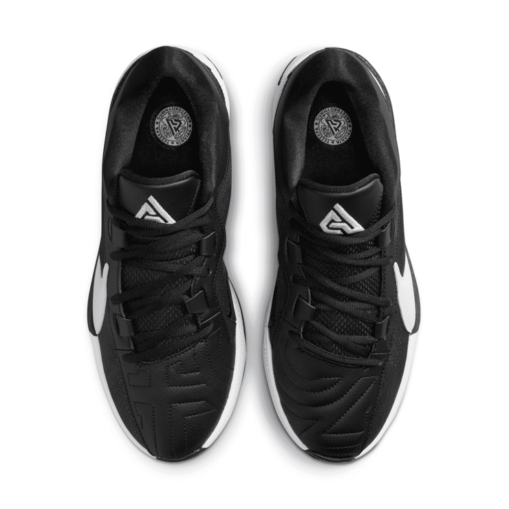 Nike Zoom Freak 5 TB Black White Angle 2