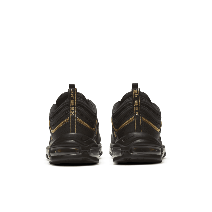 Nike Air Max 97 Black Metallic Gold Angle 2