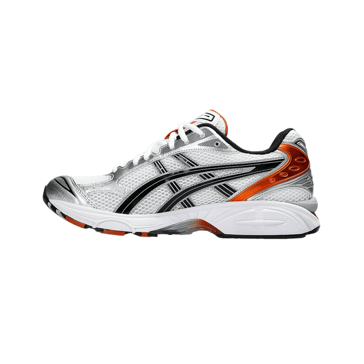 ASICS Gel-Kayano 14 White Piquant Orange Angle 2