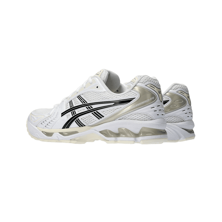 Asics Gel-Kayano 14 White Black Aritzia Angle 1