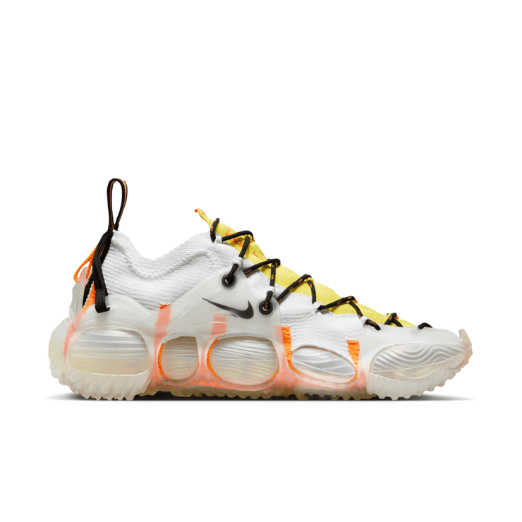 Nike ISPA Link Axis Total Orange Sonic Yellow Angle 1