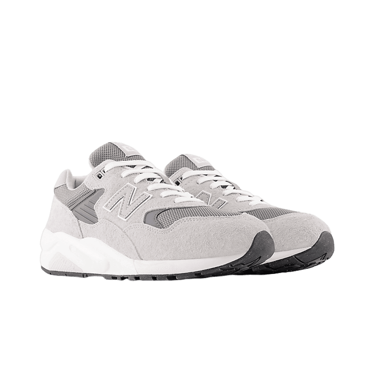 New Balance 580 Raincloud Grey White Angle 2