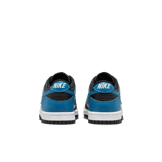 Nike Dunk Low Black Industrial Blue (GS) Angle 3