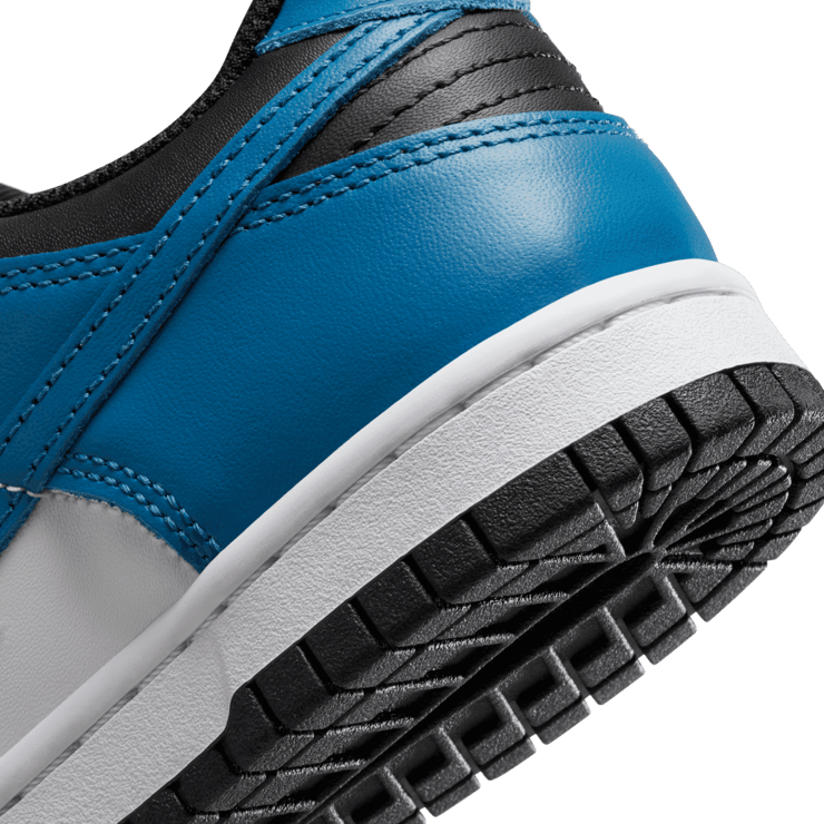 Nike Dunk Low Black Industrial Blue (GS) Angle 5