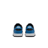 Nike Dunk Low Black Industrial Blue (PS) Angle 3