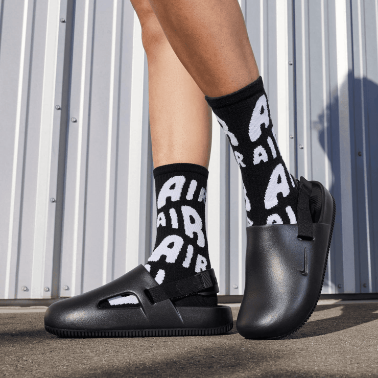 Nike Calm Mule Black (W) Angle 0