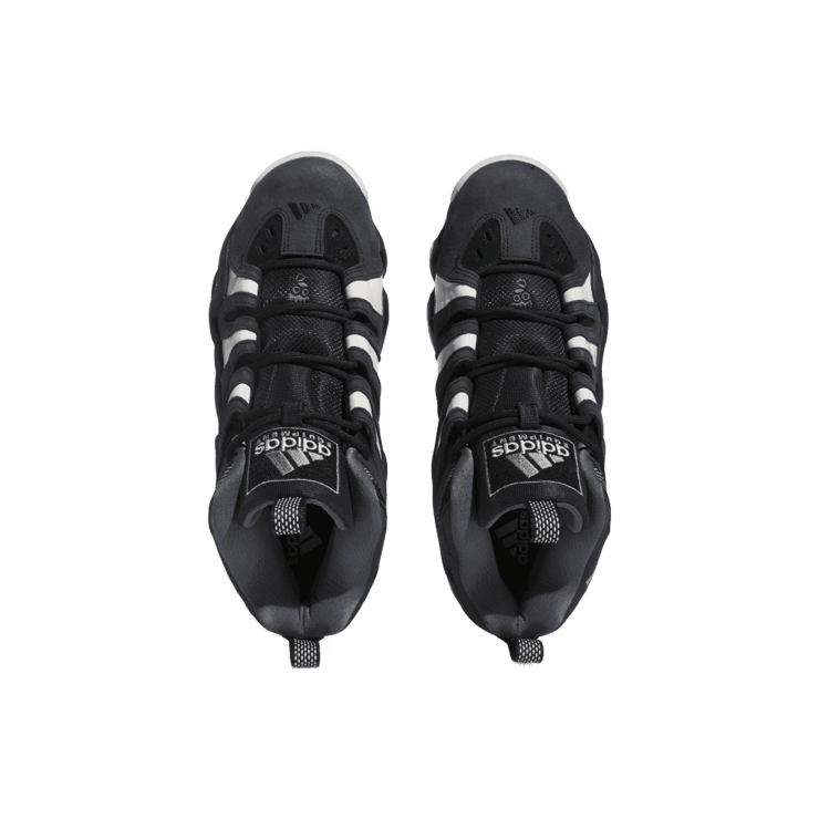 adidas Crazy 8 Core Black Cloud White Angle 0