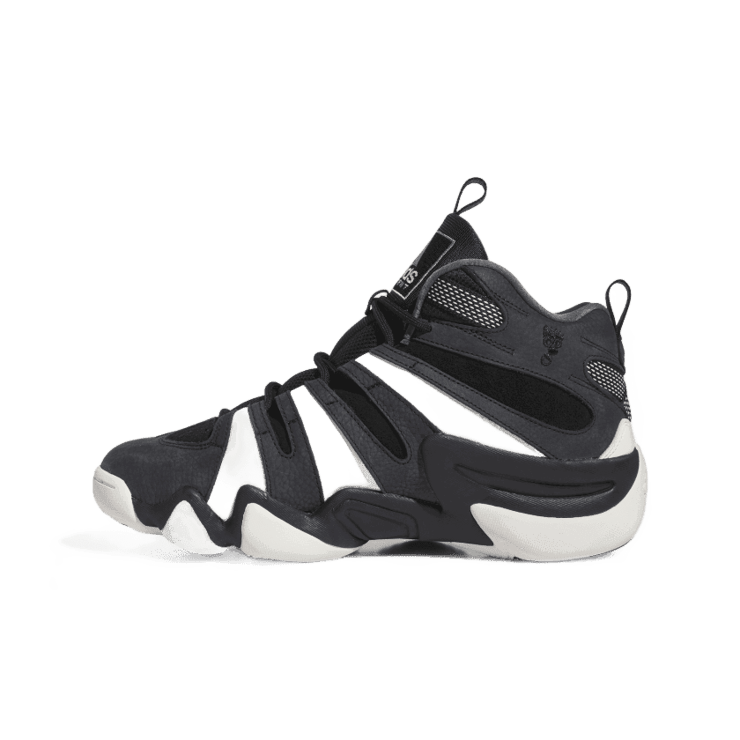 adidas Crazy 8 Core Black Cloud White Angle 4