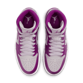 Jordan 1 Mid Metallic Fuchsia (W) Angle 1