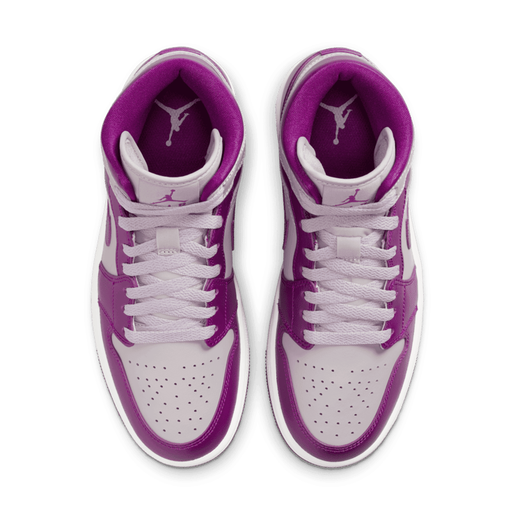 Jordan 1 Mid Metallic Fuchsia (W) Angle 1