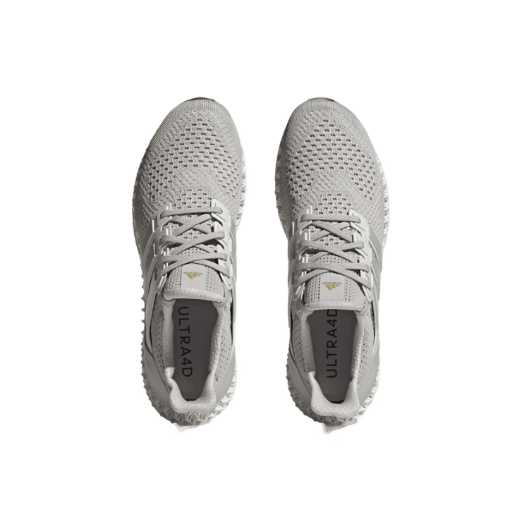 adidas Ultra 4D Grey Two Gold Metallic Angle 0