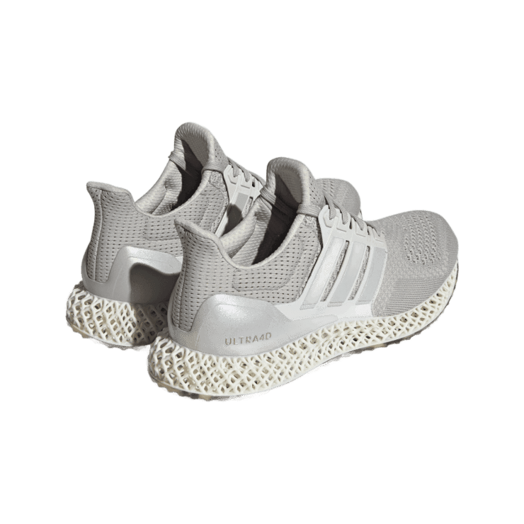 adidas Ultra 4D Grey Two Gold Metallic Angle 3