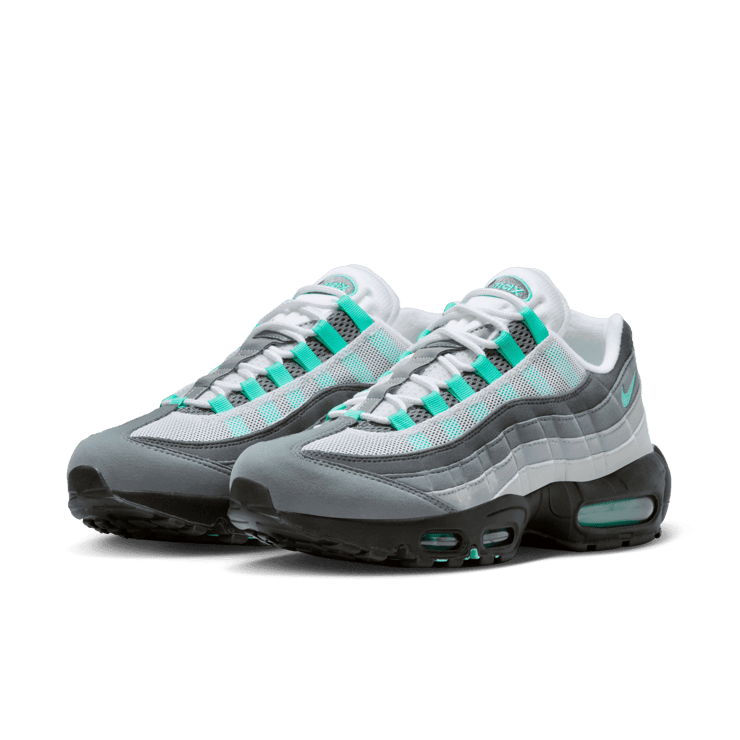 Nike Air Max 95 Grey Hyper Turquoise Angle 2