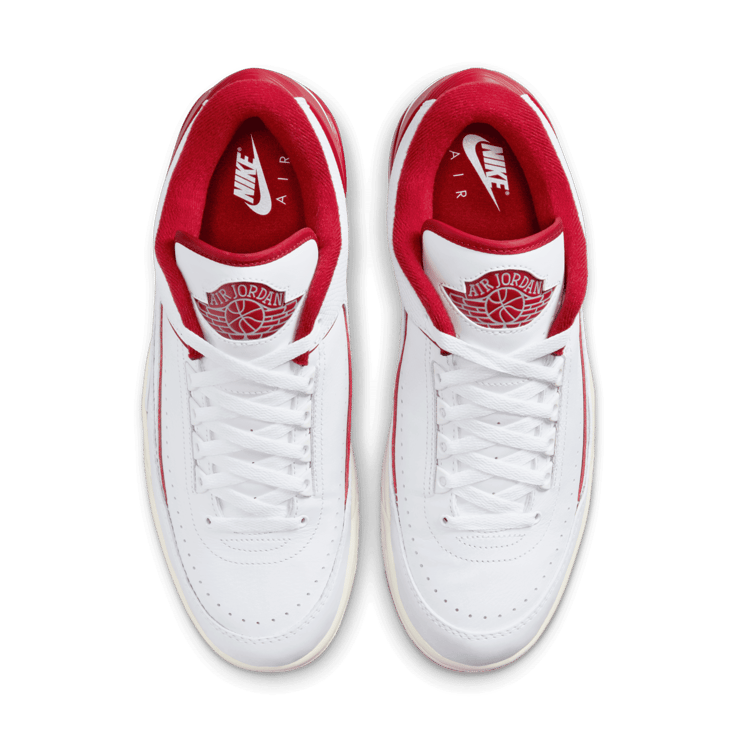 Air Jordan 2/3 White Varsity Red Angle 1