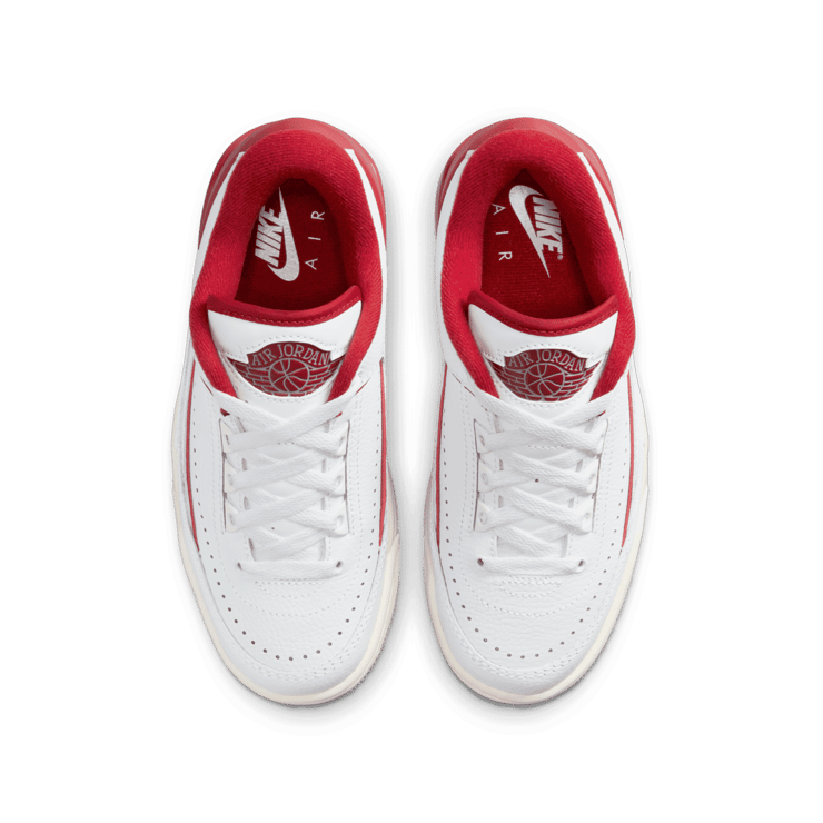 Air Jordan 2/3 White Varsity Red (GS) Angle 1