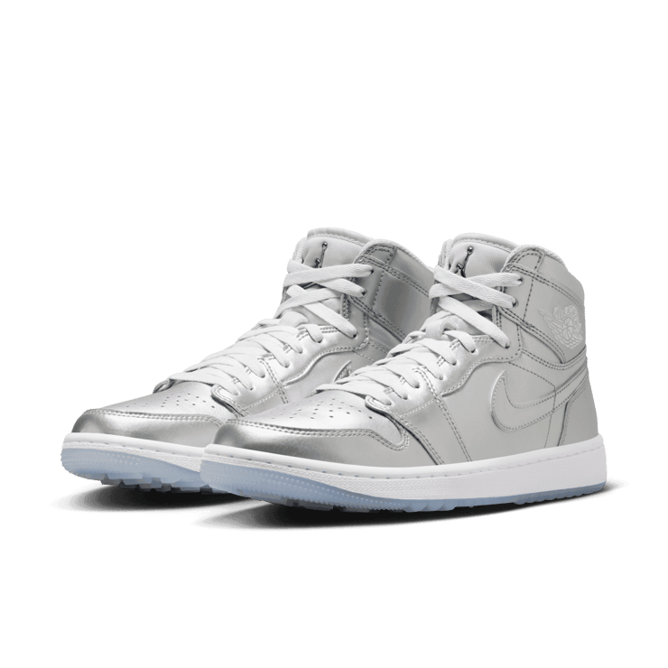 スニーカー Nike Air Jordan 1 High Golf Gift Giving LLIC SILVER Air Jordan 1 High Golf Gift Giving - FD6815-001 Raffles