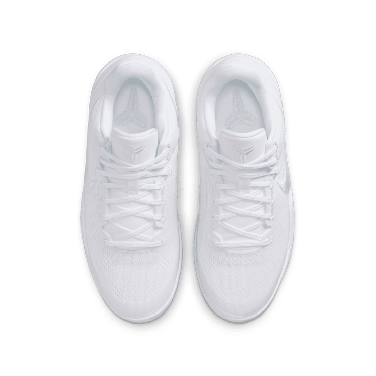 Nike Kobe 8 Protro Halo Triple White (GS) Angle 1