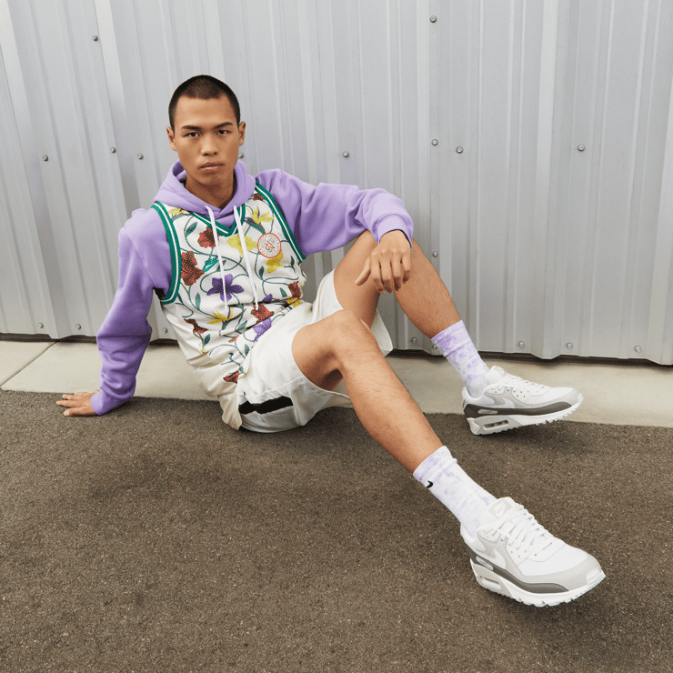 Nike Air Max 90 Photon Dust Light Iron Ore Angle 2