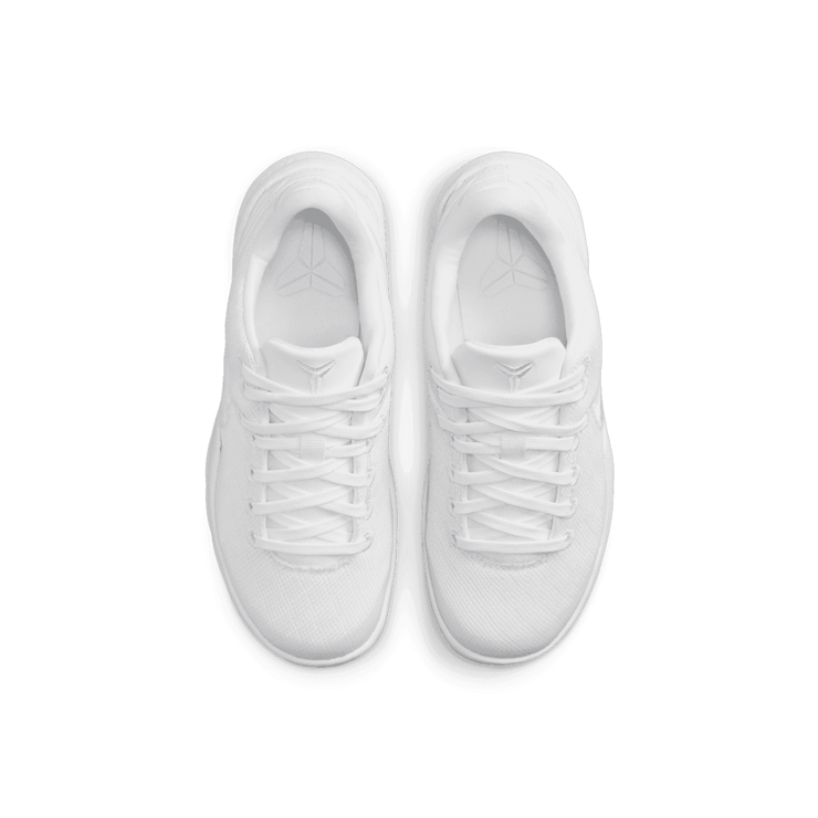 Nike Kobe 8 Protro Halo Triple White (PS) Angle 1