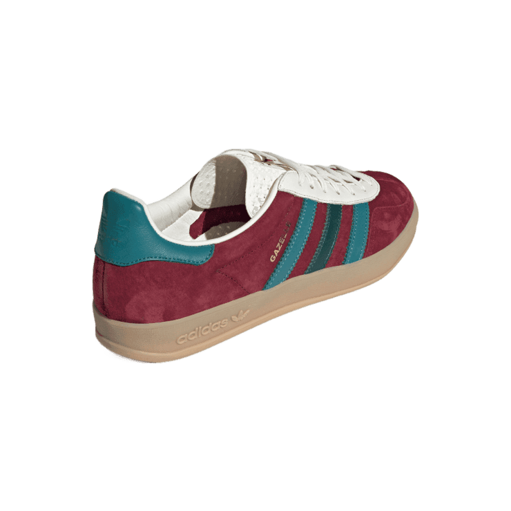 adidas Gazelle Indoor Collegiate Burgundy Arctic Fuchsia Angle 4