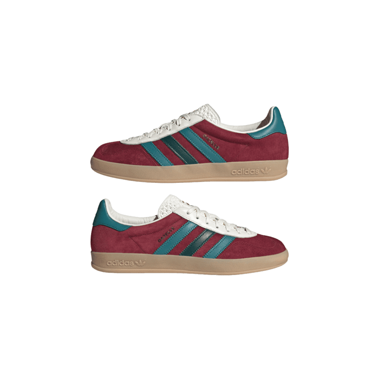 adidas Gazelle Indoor Collegiate Burgundy Arctic Fuchsia Angle 6