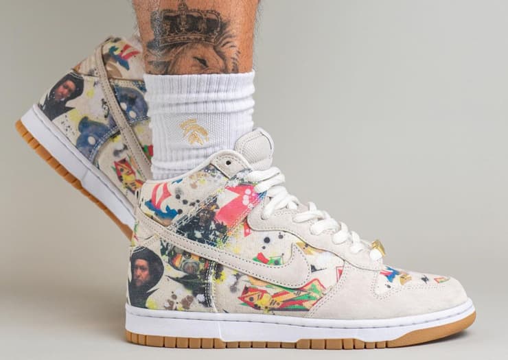 Nike SB Dunk High Supreme Rammellzee Angle 8