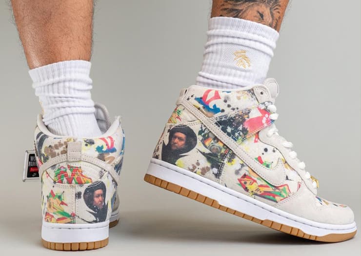 Nike SB Dunk High Supreme Rammellzee Angle 7
