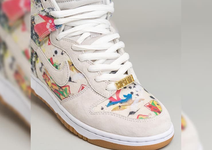 Nike SB Dunk High Supreme Rammellzee Angle 1
