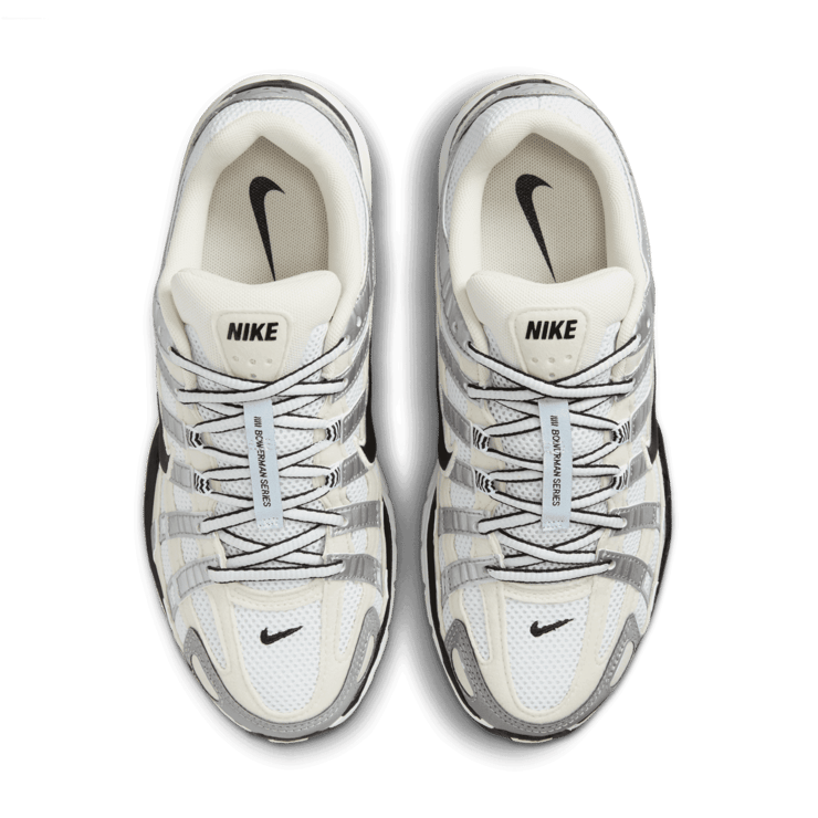 Nike P-6000 Coconut Milk Metallic Silver (W) Angle 2