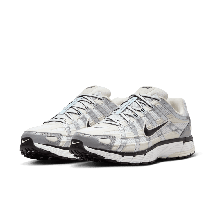 Nike P-6000 Coconut Milk Metallic Silver (W) Angle 3