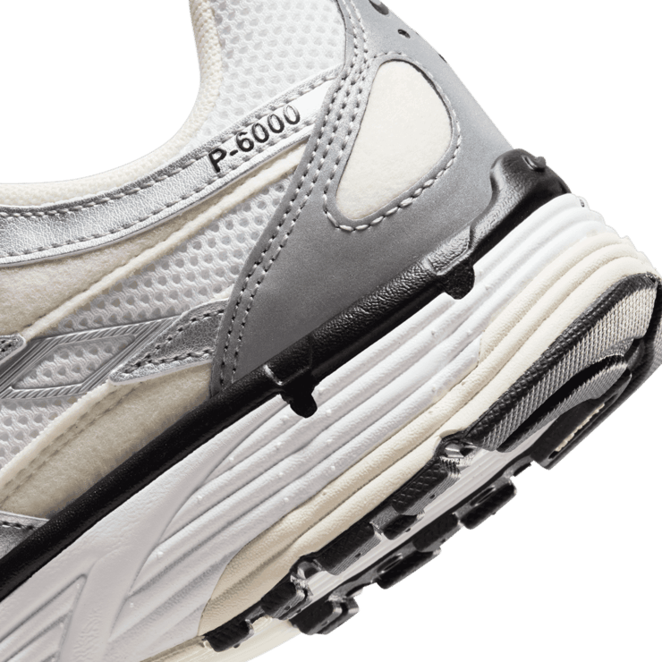 Nike P-6000 Coconut Milk Metallic Silver (W) Angle 6