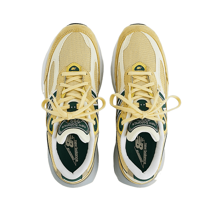 New Balance 990v6 Made in USA Pale Yellow Angle 0