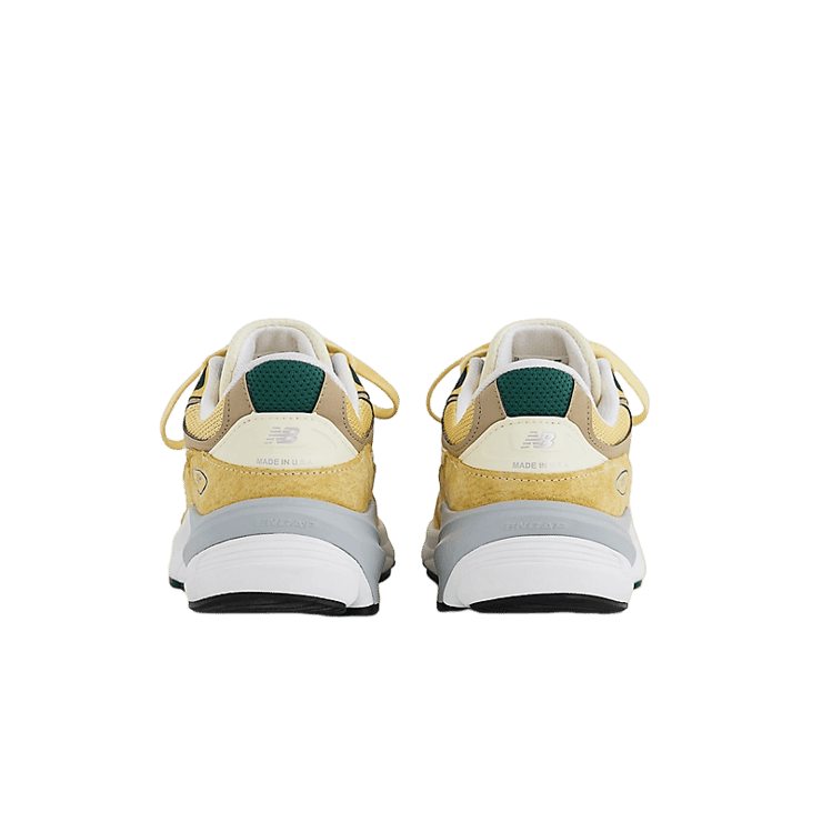 New Balance 990v6 Made in USA Pale Yellow Angle 1