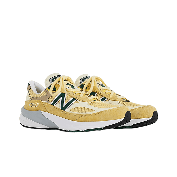 New Balance 990v6 Made in USA Pale Yellow Angle 2