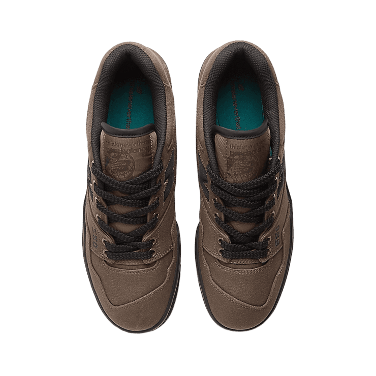 New Balance 550 thisisneverthat Brown Angle 1