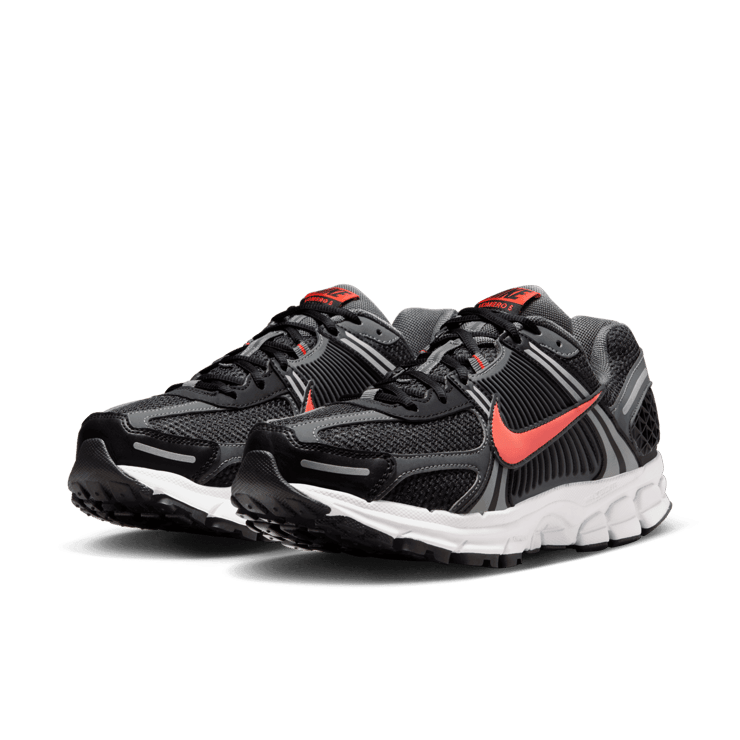 Nike Zoom Vomero 5 Black Picante Red Angle 2