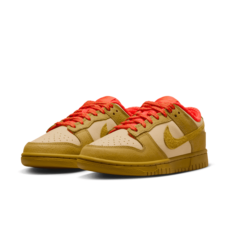 Nike Dunk Low Bronzine Picante Red (W) Angle 2
